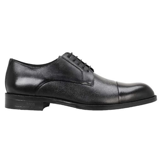 BOSS tayil_derb_tcbugr, derby shoes uomo, marrone scuro, 47 eu