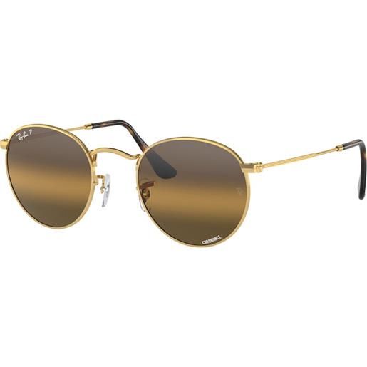 Ray-Ban occhiali da sole Ray-Ban round metal rb 3447 (001/g5)