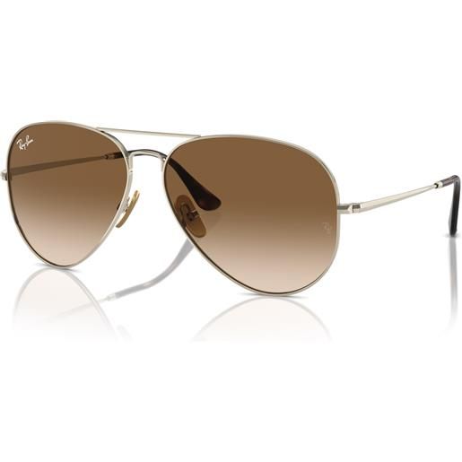 Ray-Ban occhiali da sole Ray-Ban aviator titanium rb 8089 (926551)