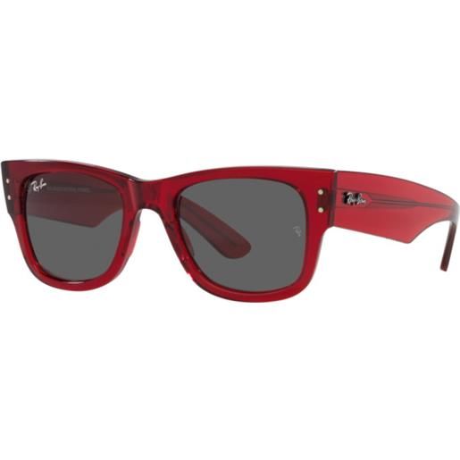 Ray-Ban occhiali da sole Ray-Ban mega wayfarer rb 0840s (6679b1)