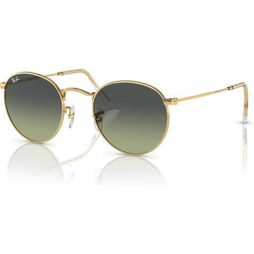 Ray-Ban occhiali da sole Ray-Ban round metal rb 3447 (001/bh)