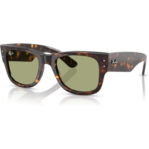 Ray-Ban occhiali da sole Ray-Ban mega wayfarer rb 0840s (902/4e)