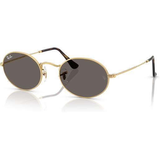 Ray-Ban occhiali da sole Ray-Ban oval rb 3547n (001/b1)