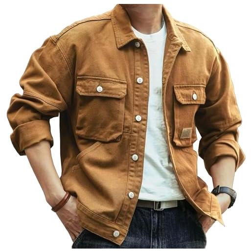 PJ PAUL JONES Camicia Uomo Maniche Lunghe - Casual Lavoro, Vestibilità Regolare, Con Bottoni E Tasca