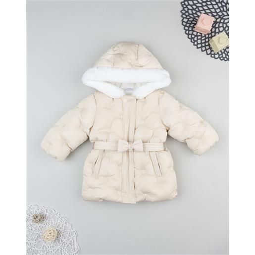Prénatal giubbino bimba beige con fake fur