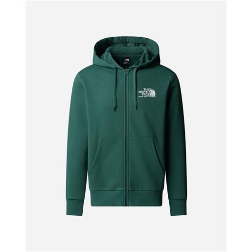 The North Face blanca peak m - felpa - uomo - verde