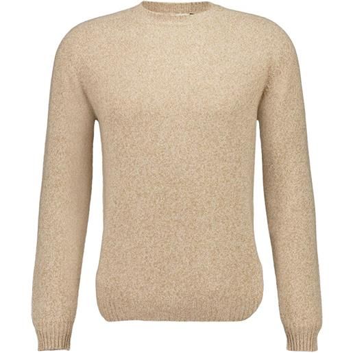 Boglioli maglione girocollo in misto lana e cashmere - toni neutri