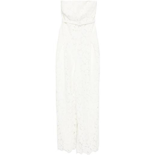 Simkhai abito con cintura - bianco