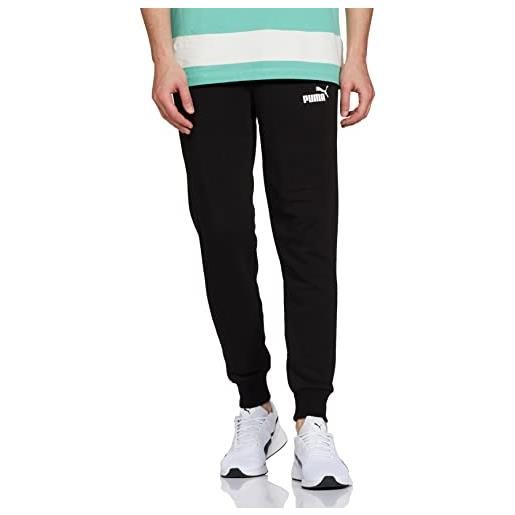 Puma ess logo pants tr cl, puma black, s