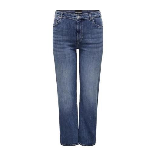 Only - Onlmadison wide-leg cotton jeans on
