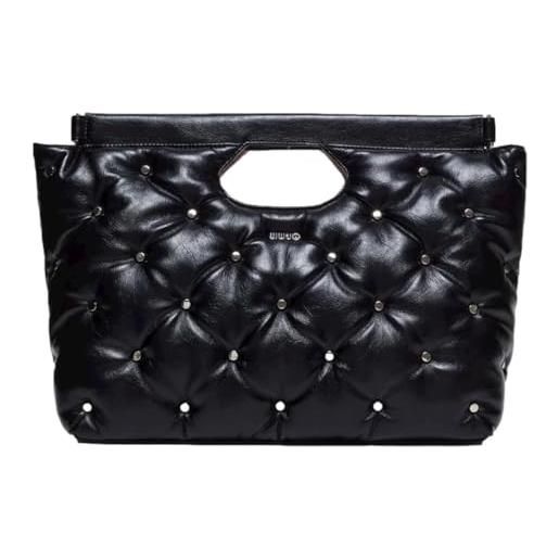 Liu Jo borsa donna liu-jo a mano/ tracolla felce tote l in ecopelle nero b25lj70 af4151 e0050 grande