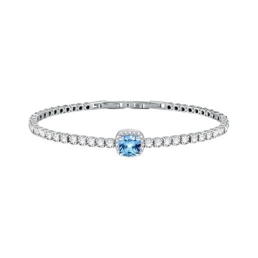 Morellato tesori bracciale donna in argento 925, zirconi - saiw112