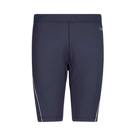 CMP - pantaloncini elasticizzati da uomo, black blue, 46