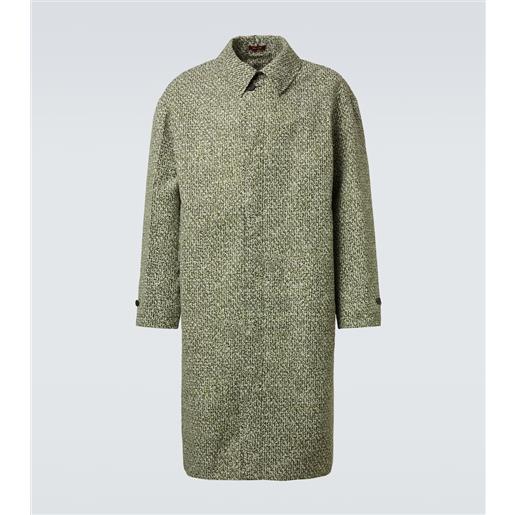 Gucci soprabito in popeline con stampa