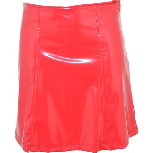 Malu Shoes gonna in vinile rosso