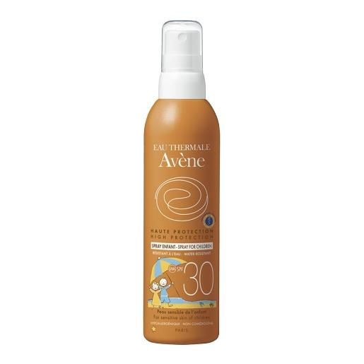 Avene Sole avene linea solare pelli sensibili spf30 spray bambini protezione media 200 ml