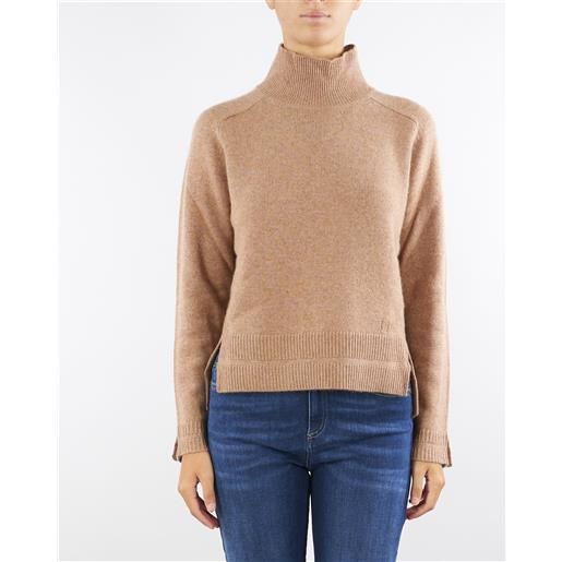 NENETTE maglia cammello mikus in misto lana e cashmere