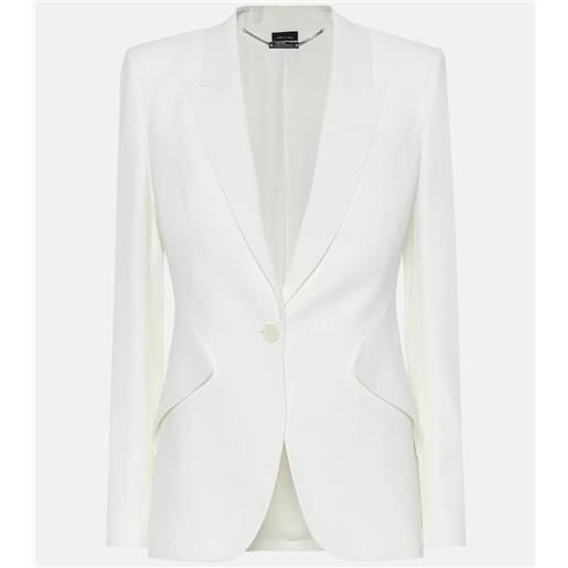 McQueen blazer in crãªpe