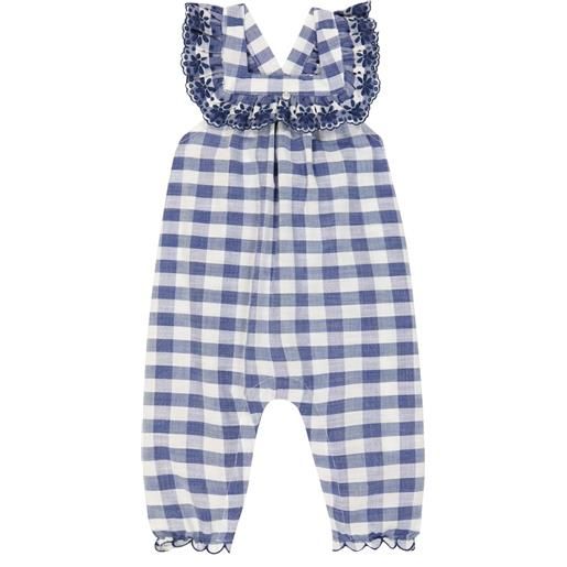 Tartine et Chocolat baby - pagliaccetto in cotone a quadri