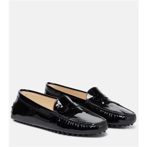 Tod's mocassini gommino in vernice