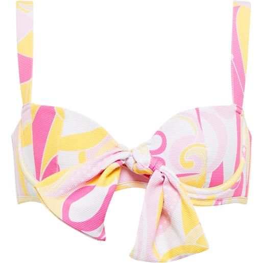 Alexandra Miro top bikini clara con stampa