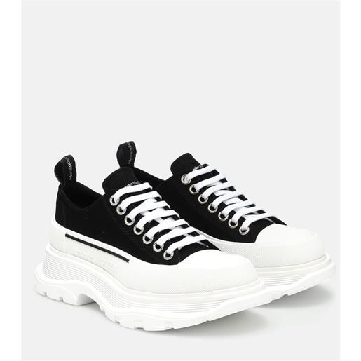 McQueen sneakers tread slick con platform