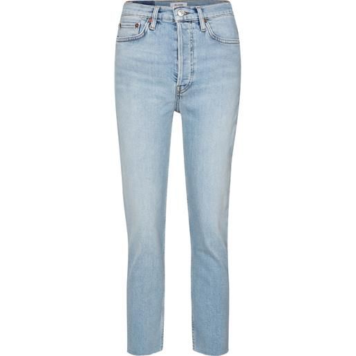 Re/Done jeans slim 90s a vita alta