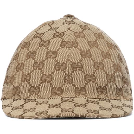 Gucci Kids cappello da baseball in canvas gg supreme
