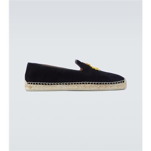 Christian Louboutin espadrillas nanou orlato in pelle