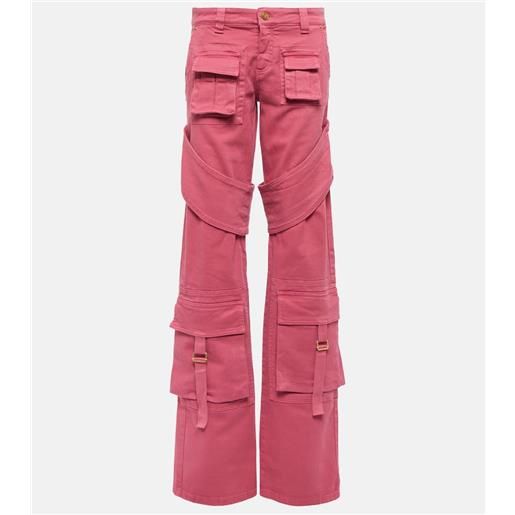 Blumarine pantaloni cargo in denim