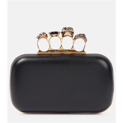 McQueen clutch knuckle in pelle