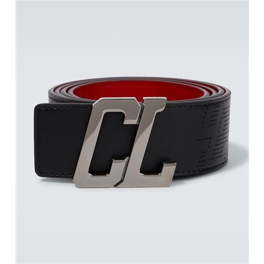 Christian Louboutin cintura happy rui cl in pelle con logo