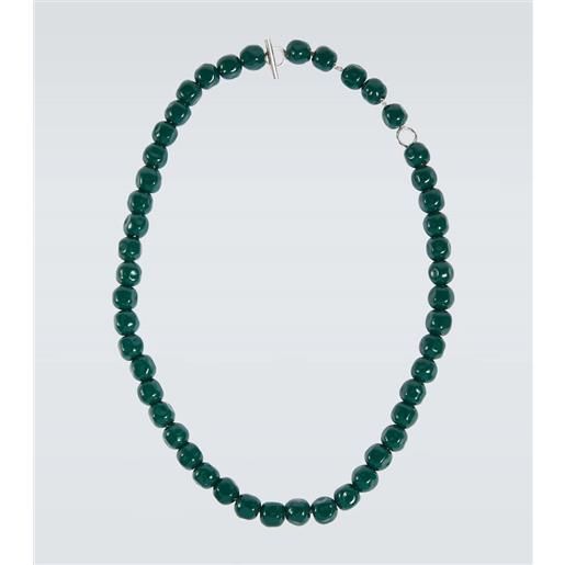 Jil Sander collana con perline