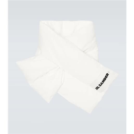 Jil Sander sciarpa imbottita in piuma