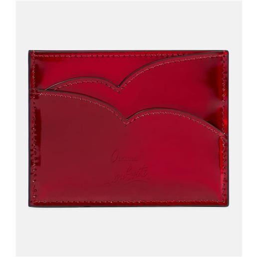 Christian Louboutin portacarte hot chick in vernice
