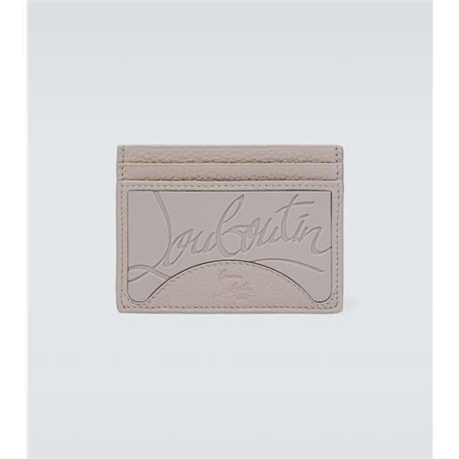 Christian Louboutin portacarte kios in pelle