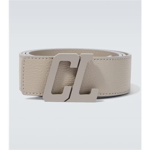 Christian Louboutin cintura happy rui cl logo in pelle