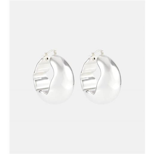 Jil Sander orecchini in argento