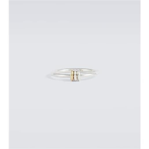 Spinelli Kilcollin anello sirius in oro 18kt e argento sterling