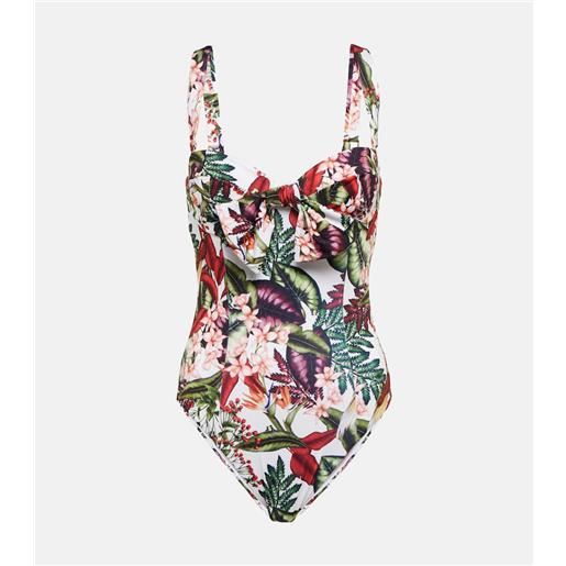 Alexandra Miro costume intero clara con stampa