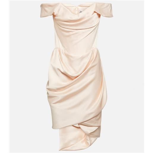 Vivienne Westwood bridal - abito corto nova cora in crãªpe di raso