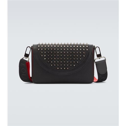 Christian Louboutin portafoglio explorafunk in pelle con tracolla