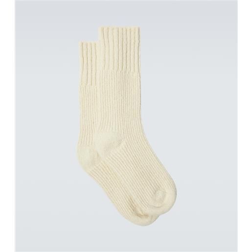 Jil Sander calze in lana e seta