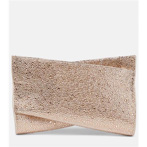 Christian Louboutin clutch small loubtitwist in pelle
