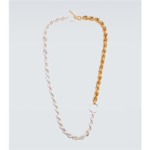 Jil Sander collana a catena