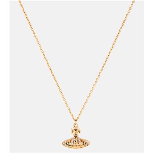 Vivienne Westwood collana pina con cristalli