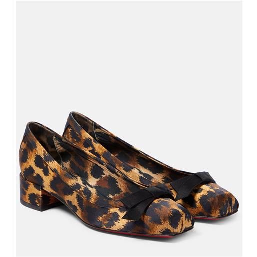 Christian Louboutin pumps mamaflirt con stampa leopardata