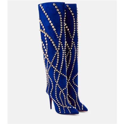Christian Louboutin stivali astrilarge botta pika 100