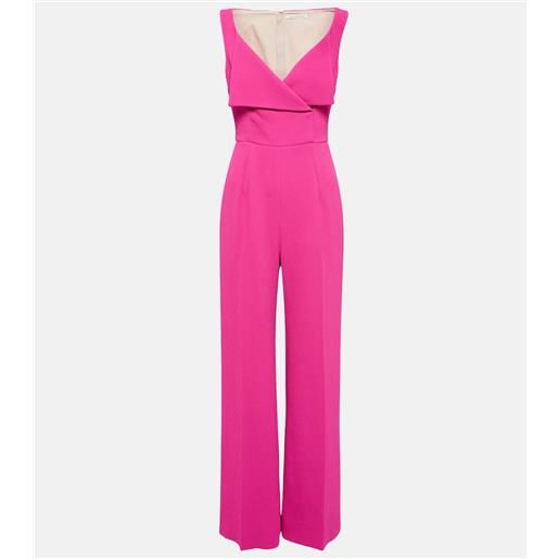 Emilia Wickstead jumpsuit antica in crãªpe