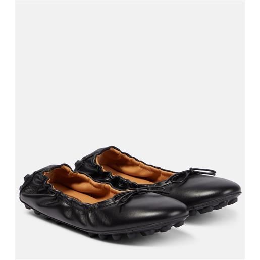 Tod's ballerine bubble in pelle